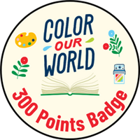300 Point Achievement Badge! Badge